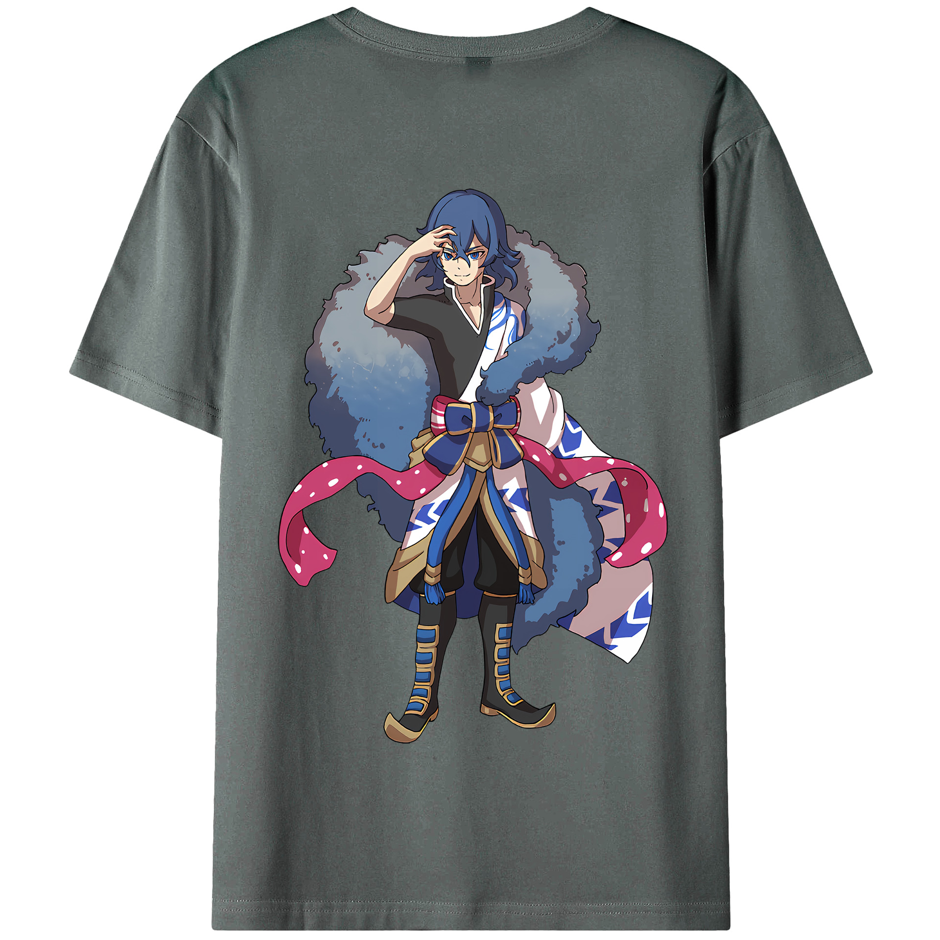 （画像用） 妖怪ウォッチ Yo-kai Watch 綿100％半袖Tシャツ（背面プリント）